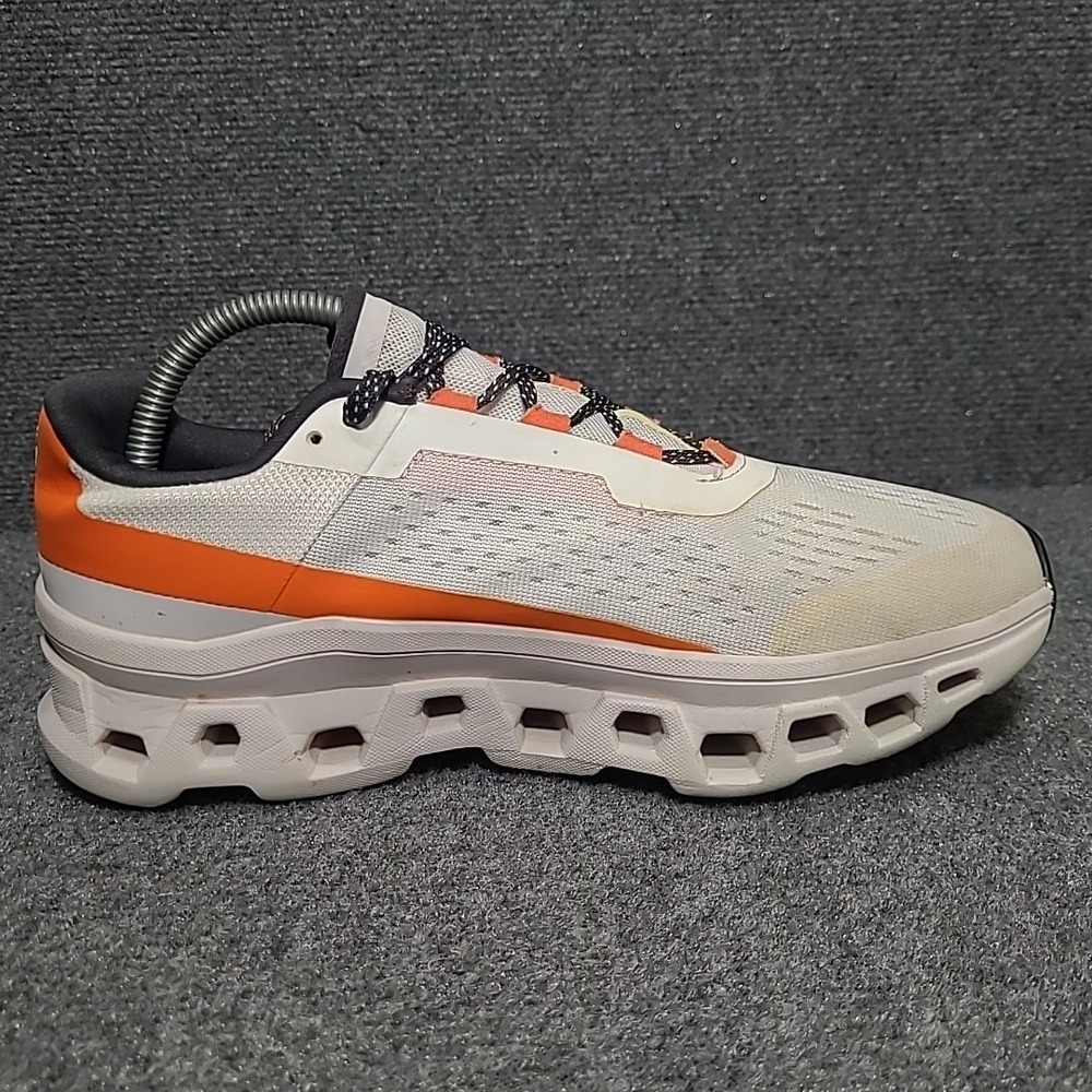 On Cloud Cloudmonster CloudTec OC White/Orange Me… - image 9